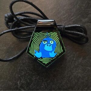 Pokemon Psyduck Black and Blue Necklace